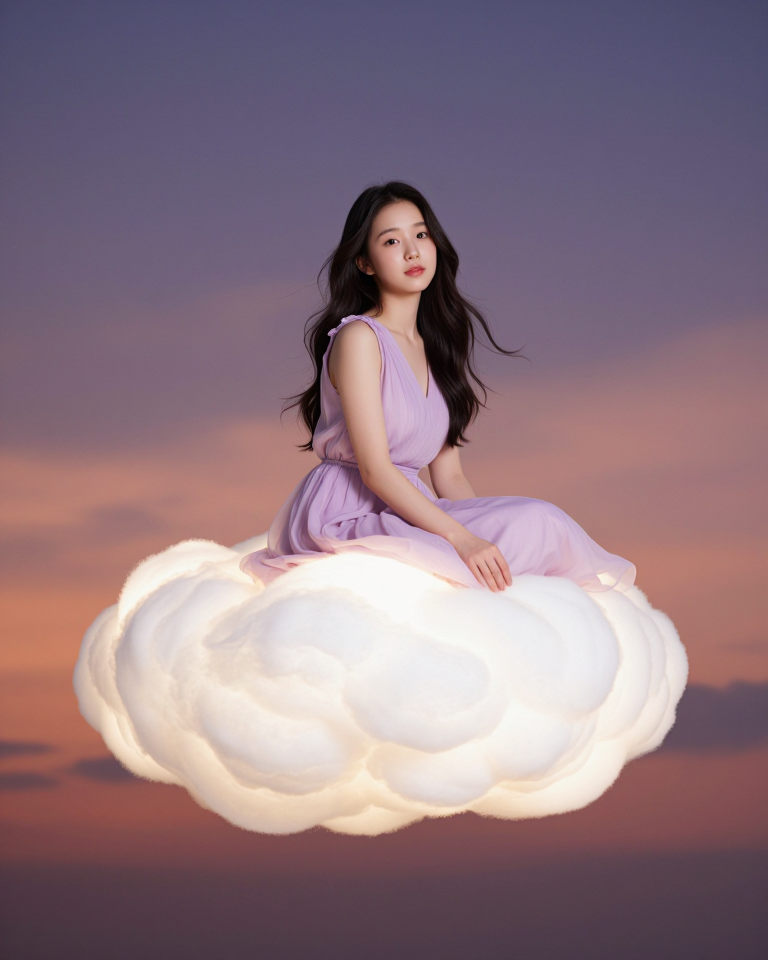 구름 위의 휴식